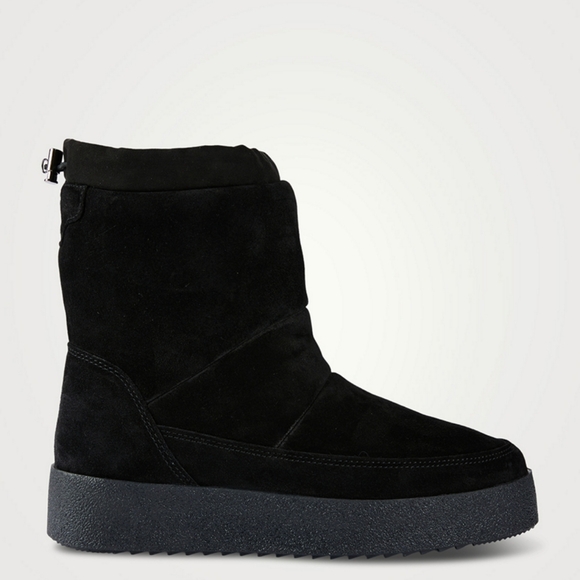 La Canadienne Emmett Suede Shearling Lined Boots 39